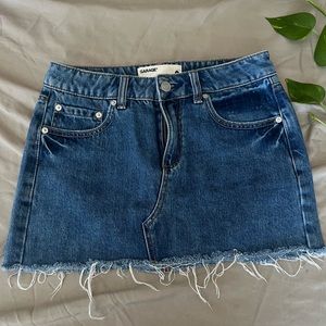 COPY - Denim mini skirt